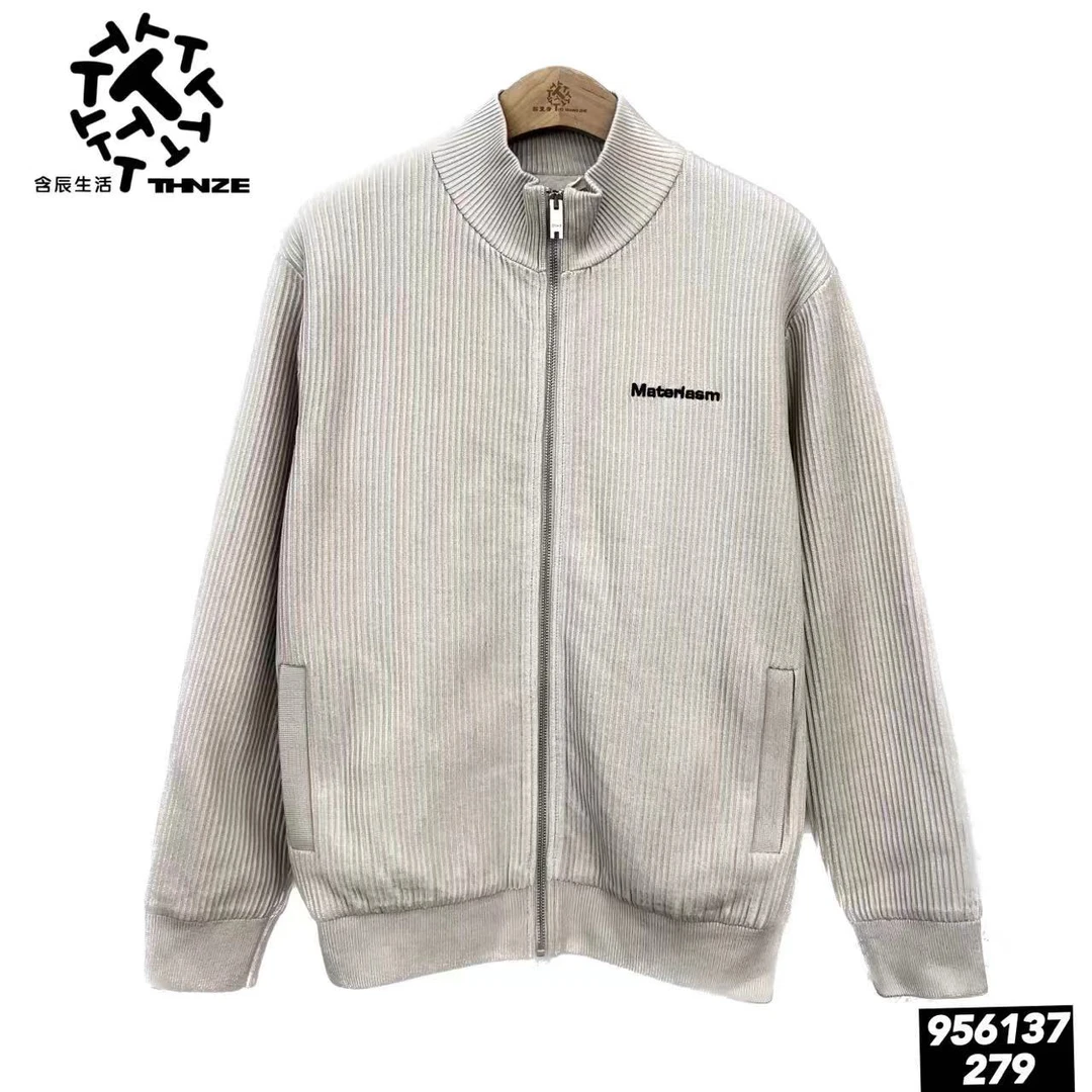 2024秋冬男士加绒针织休闲保暖外套956137