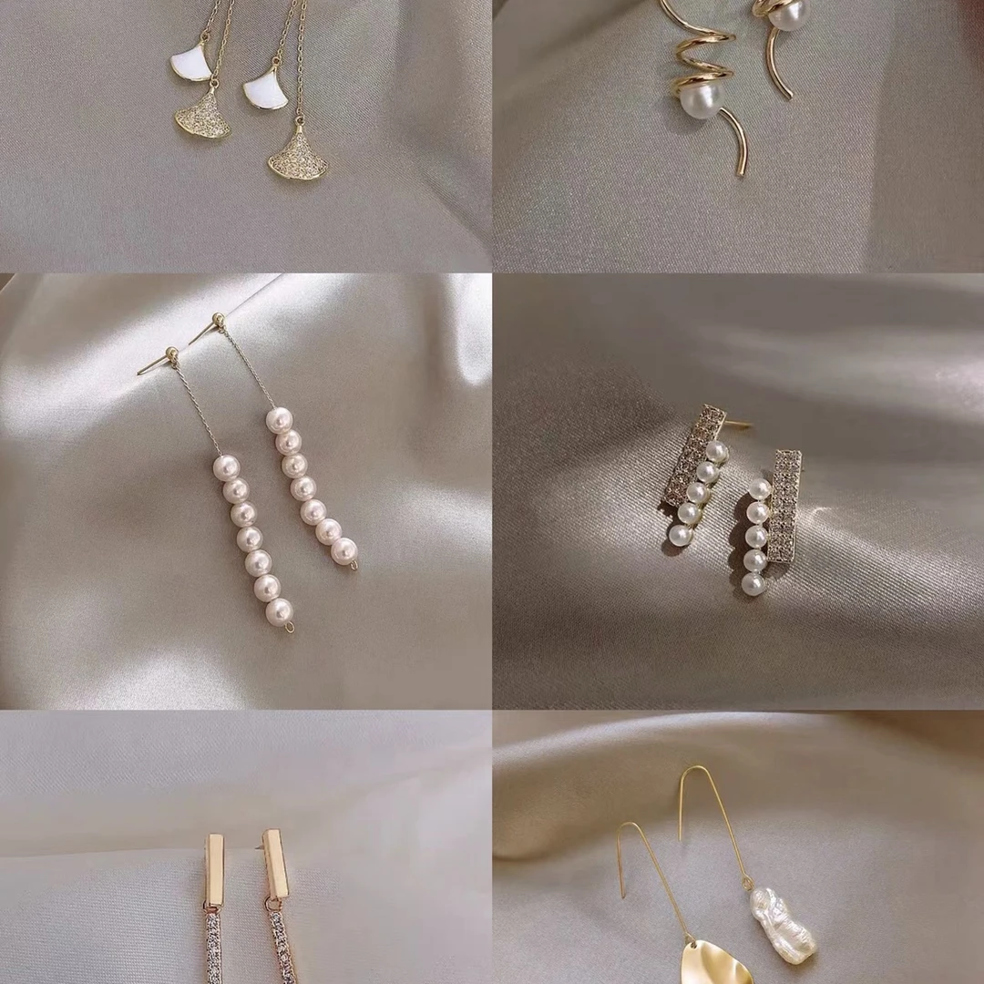 铜合金耳饰 2024流行时尚饰品复古小众饰品单品