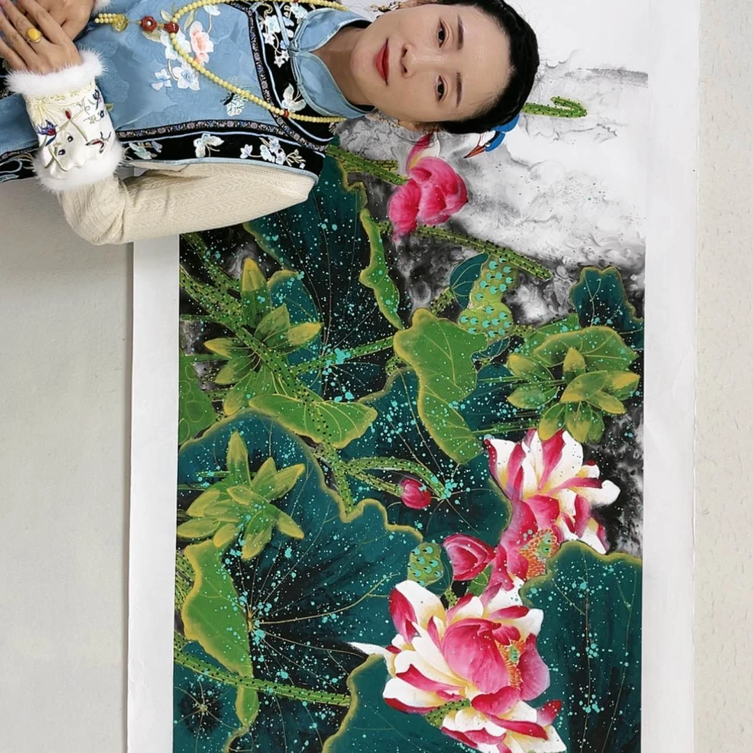 【闪购商品】书法大红袍真迹康兰芳作品