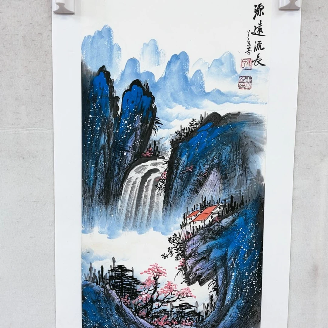 【闪购商品】书法大红袍画家康兰芳老师真迹