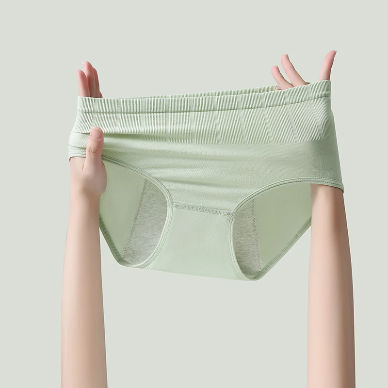 芬腾【7A抑菌裆】高腰生理期内裤女士加宽防漏月经期大姨妈裤三角裤