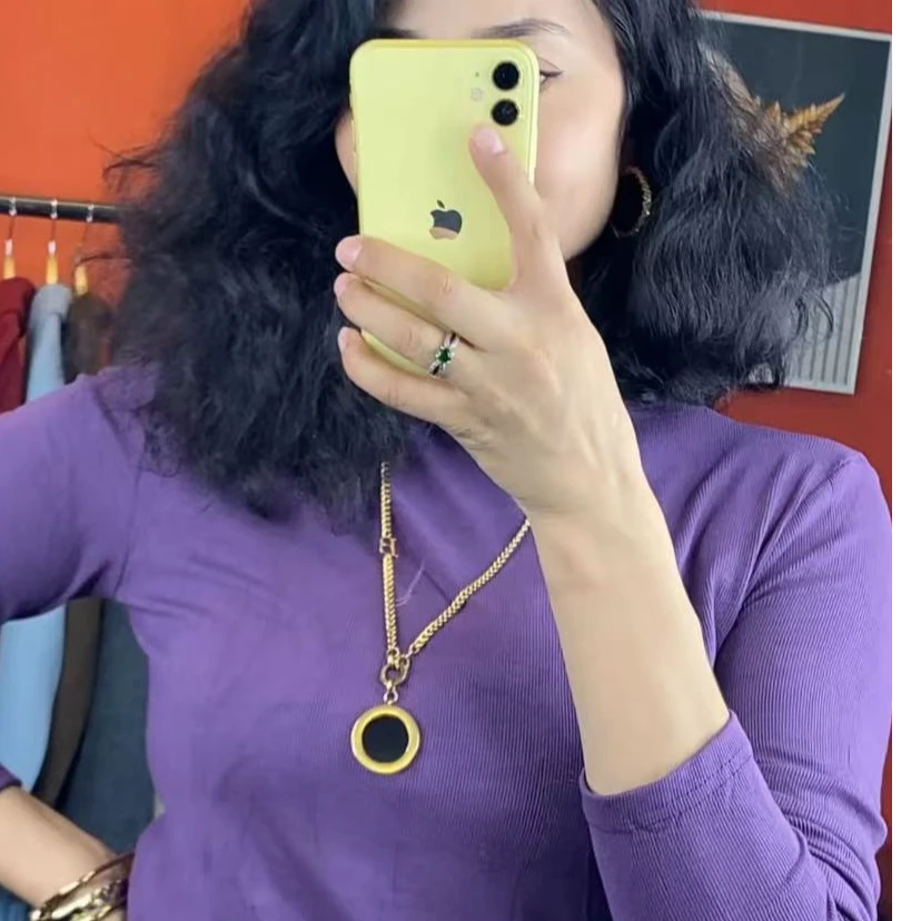 【新疆发货】打底显瘦长袖针织百搭五个颜色