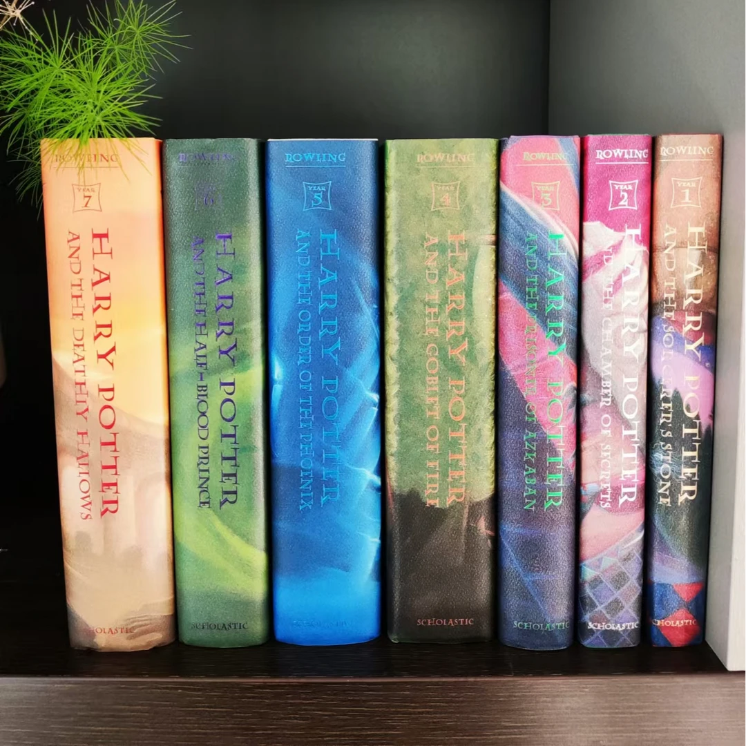 【店铺】哈利波特HarryPotter 精装全七册英文原版阿兹卡班火焰杯