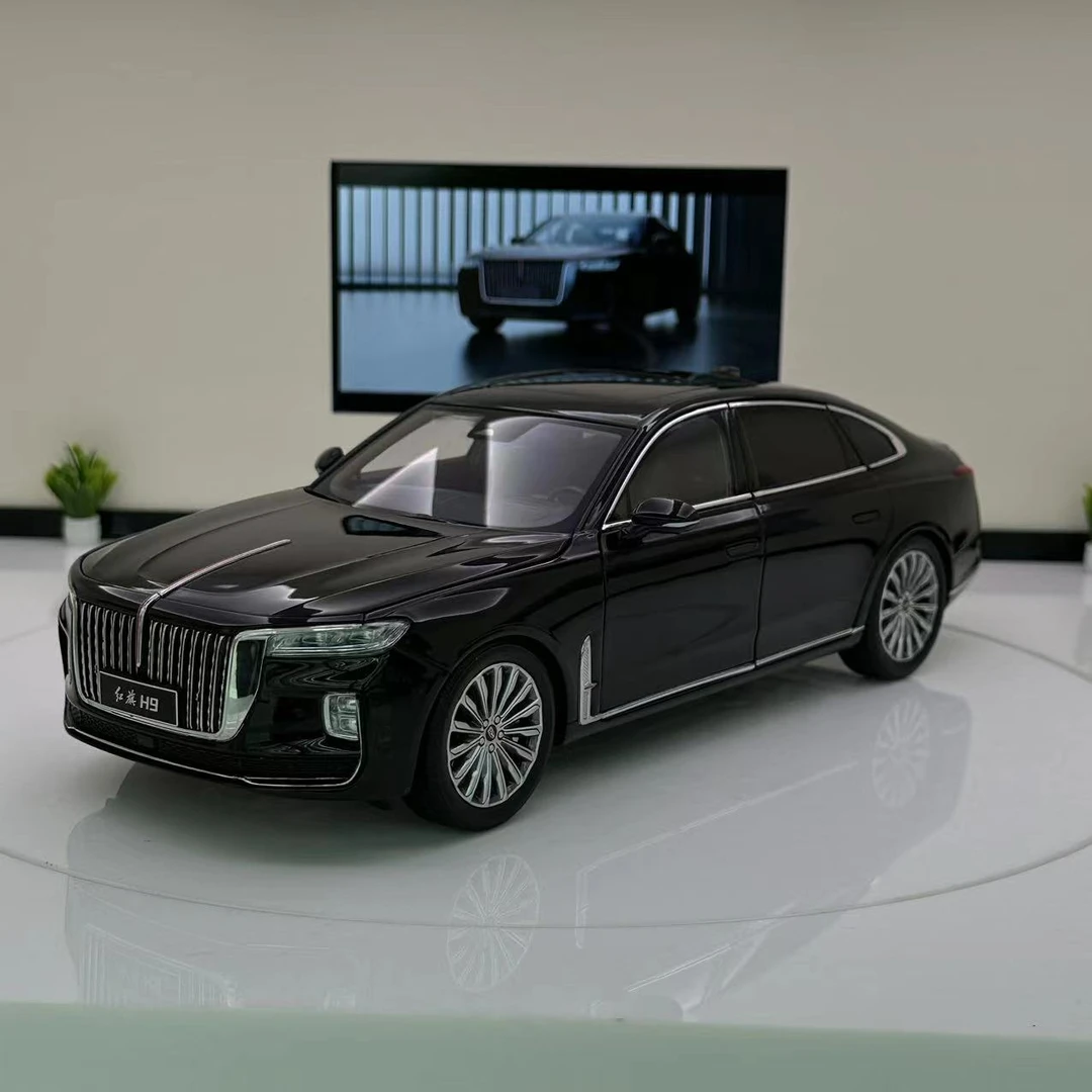 红旗H9  HQ9 一汽原厂 1/18 合金全开 静态收藏版 汽车模型摆件