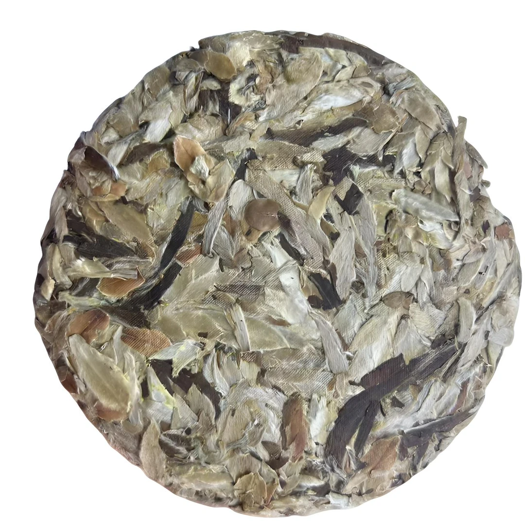 【白茶】【玉龙胜雪（野生白芽）】2011年普洱茶白茶饼茶100g/饼