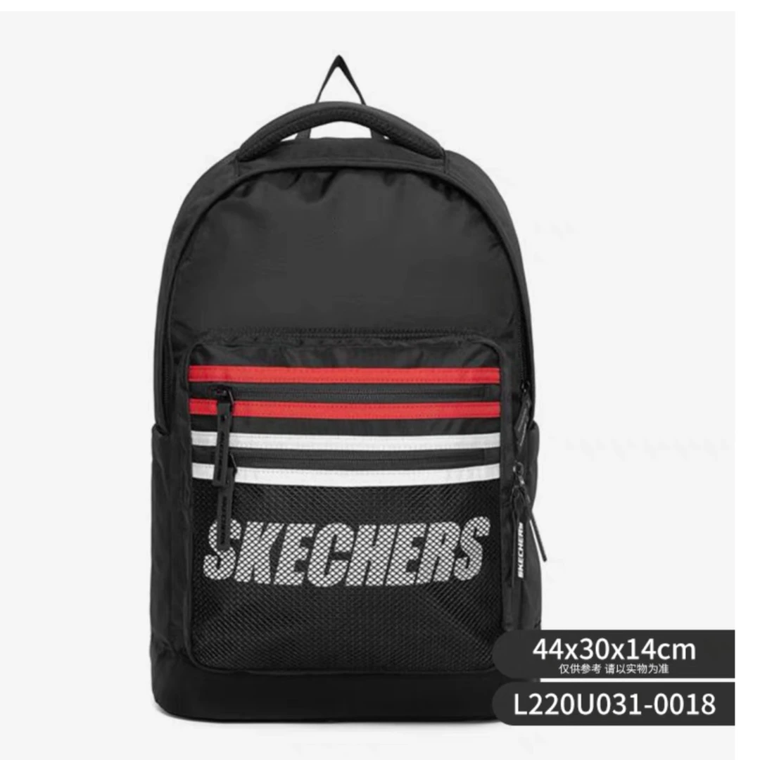 Skechers斯凯奇男女同款时尚百搭双肩背包运动时尚休闲包L220U031
