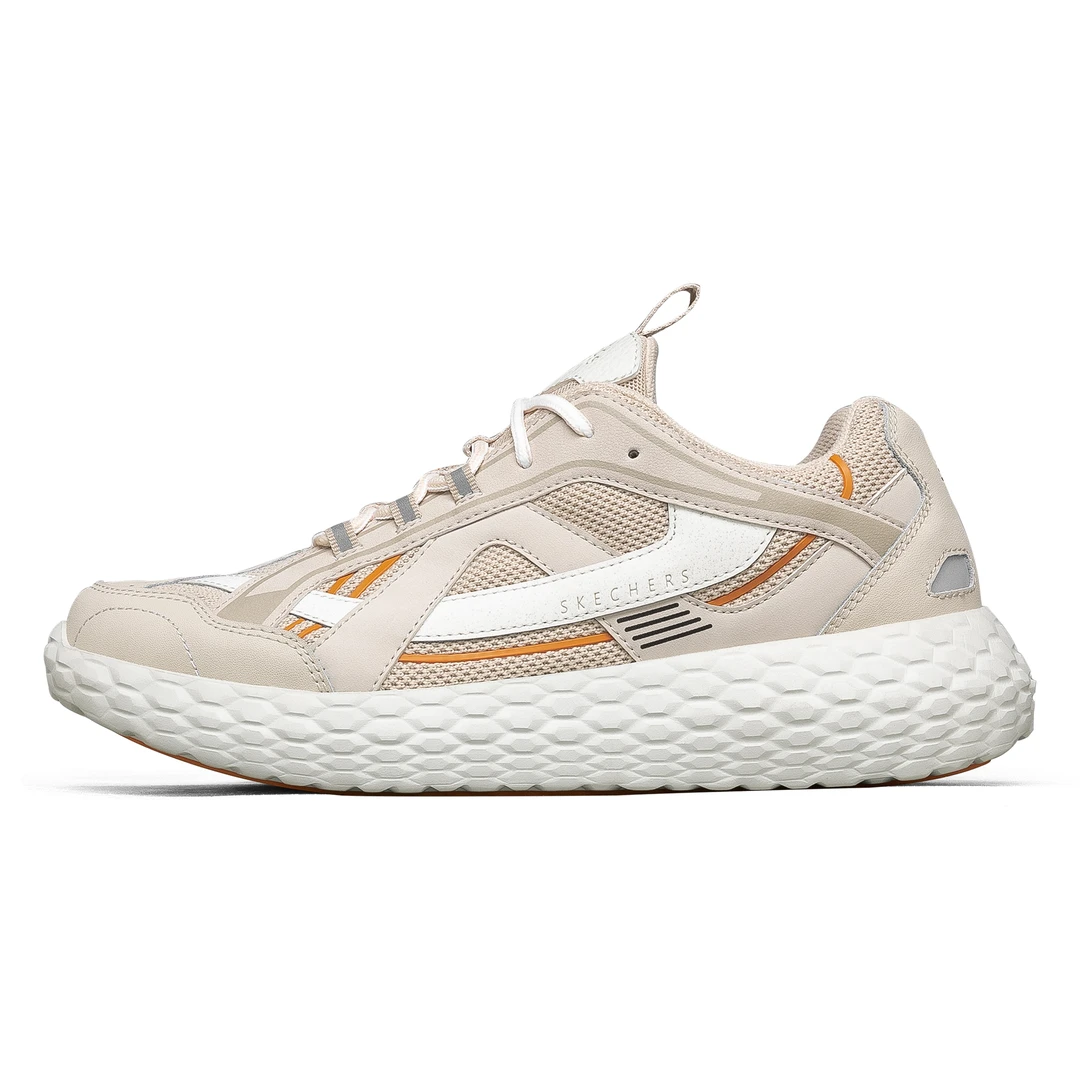 Skechers斯凯奇男子轻便绑带拼接休闲鞋户外低帮时尚运动鞋237141