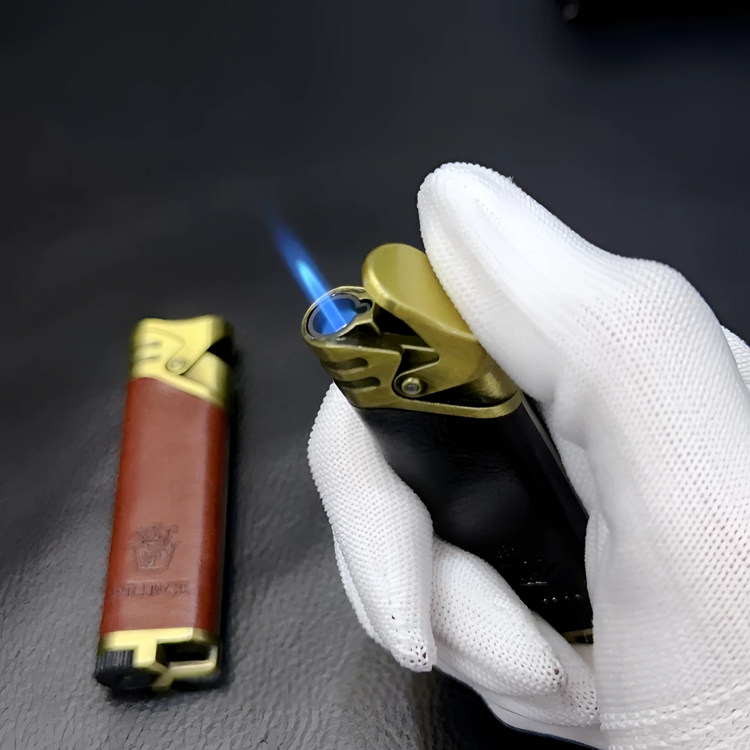 商务雪茄铁皮防风打火机2024款高档高颜值打火机送给男朋友网红款