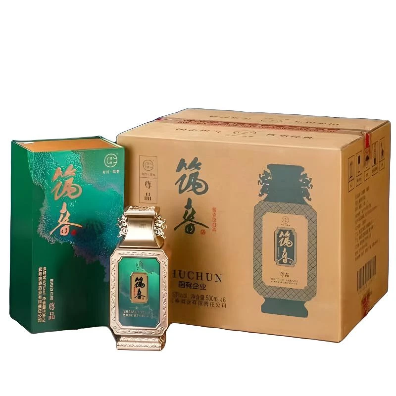 筑春尊品 53度 酱香型白酒 500毫升 宴请送礼53度500