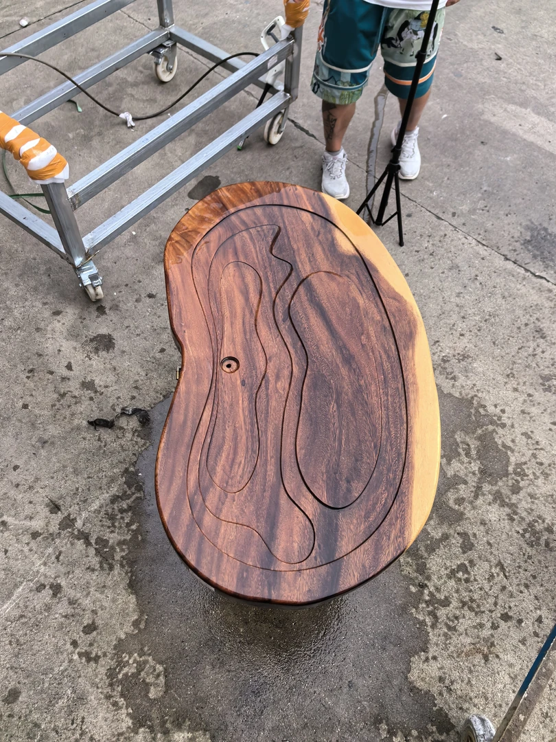 胡桃木大板茶盘 110×57×6.5 微瑕单板