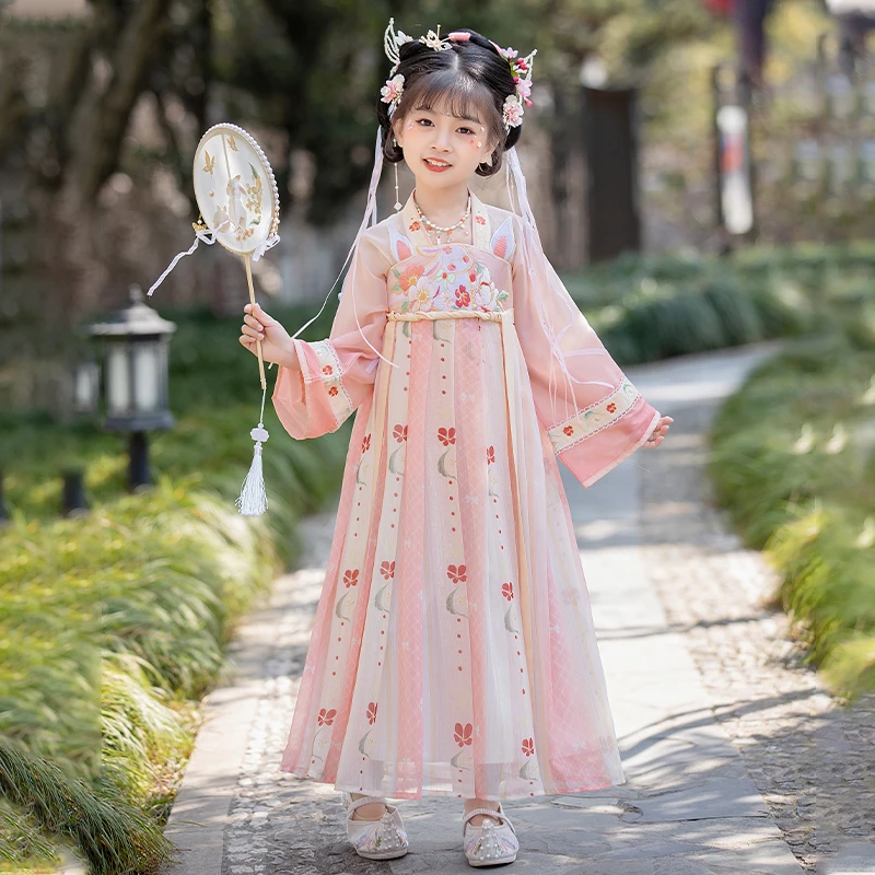 【迎春兔】女童汉服断码清仓 NO退换！介意勿拍清仓完美者勿拍