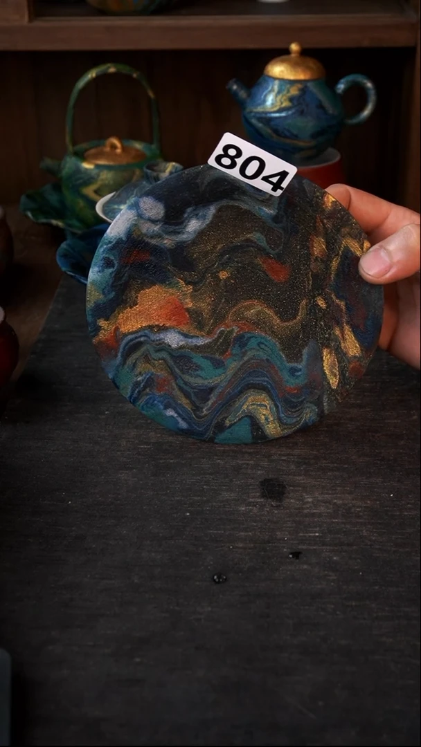 【闪购商品】其他大漆壶承804九泽茶器