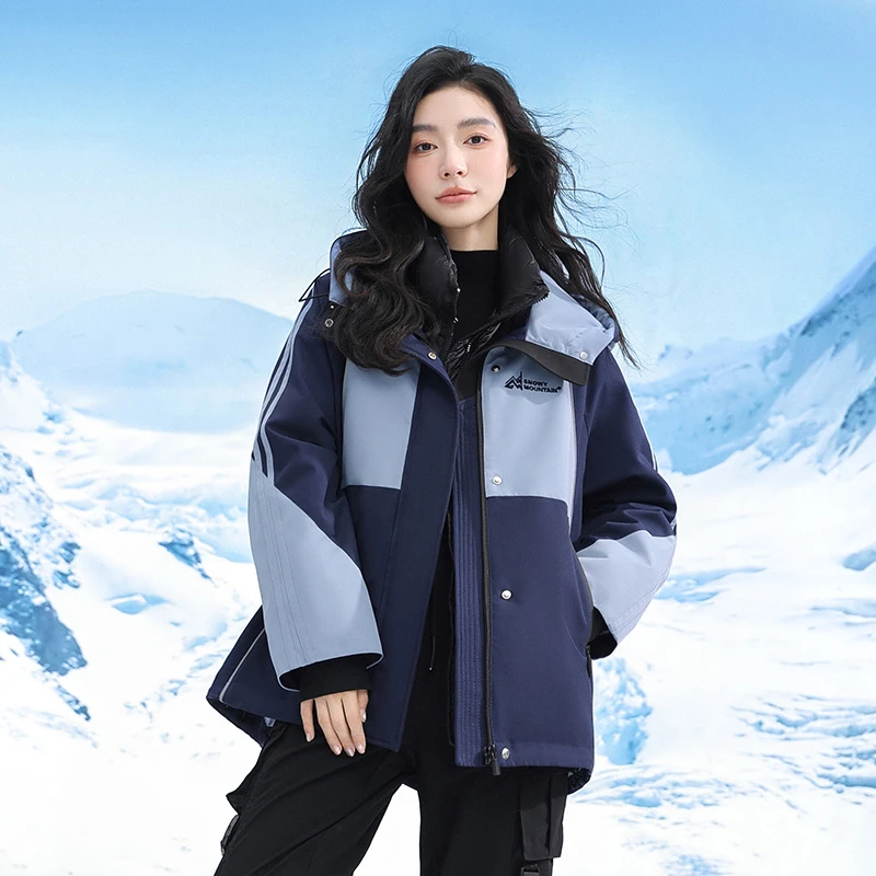 时尚百搭羽绒服 23AW 191 蓝色