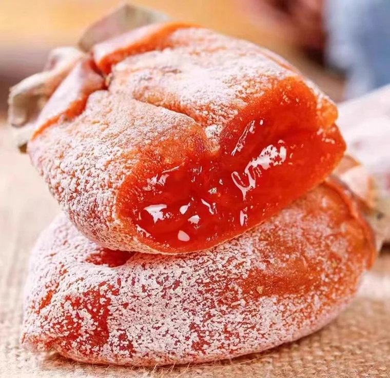 【25年头茬果】正宗陕西富平吊霜柿饼香甜软糯糖霜柿子饼正宗老牌子