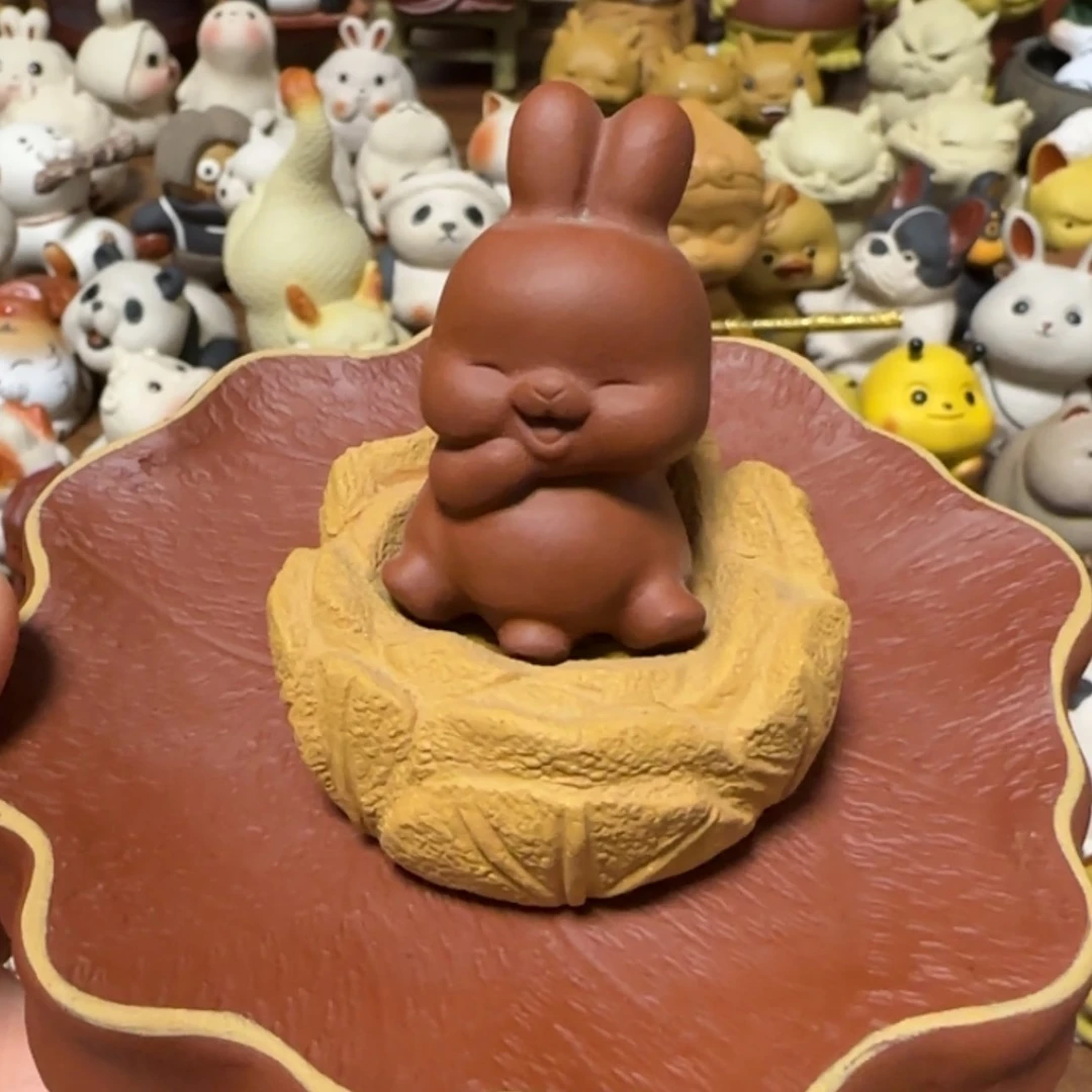 【闪购商品】紫砂茶宠咋****你