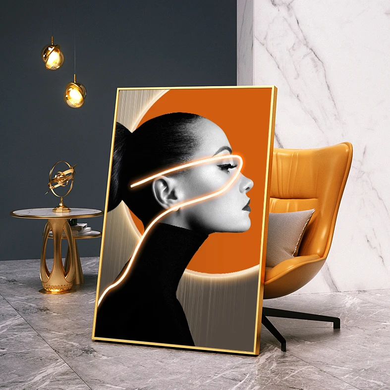 【私人定制】照片.写真...婚纱照   晶瓷画  铝合金框架客厅