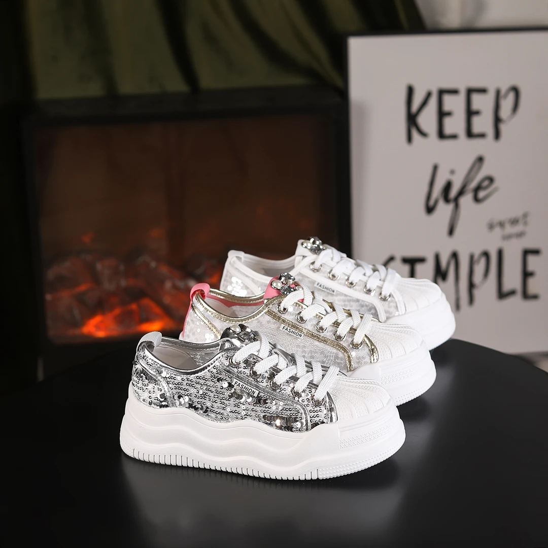 【现货】增高6cm时尚百搭女士休闲鞋8839-6