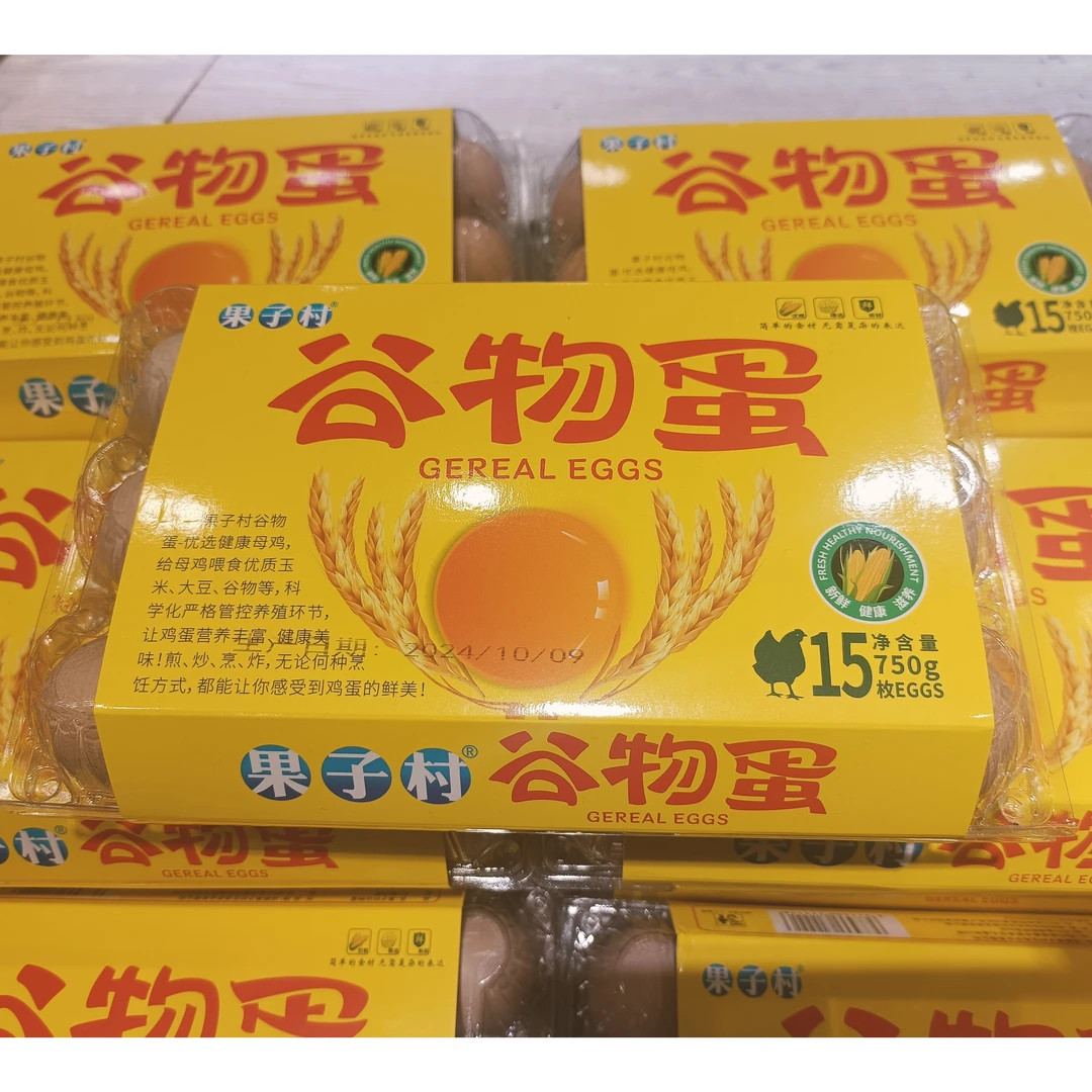 果子村谷物蛋1盒15个