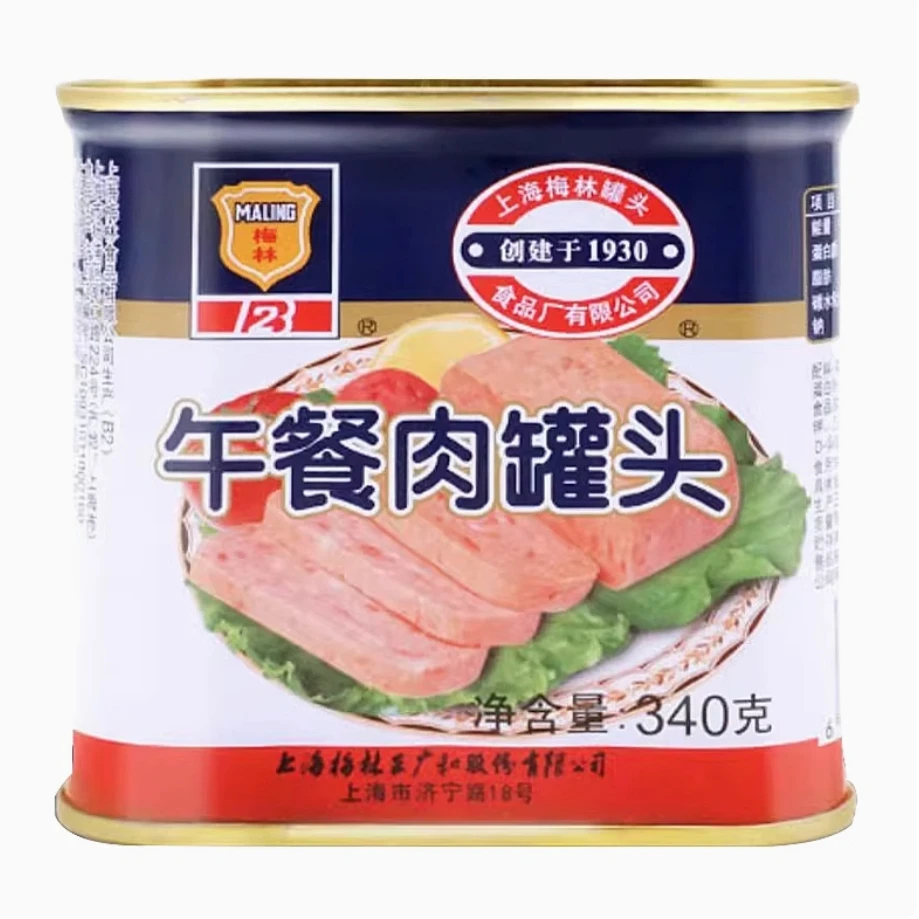 上海梅林午餐肉340g