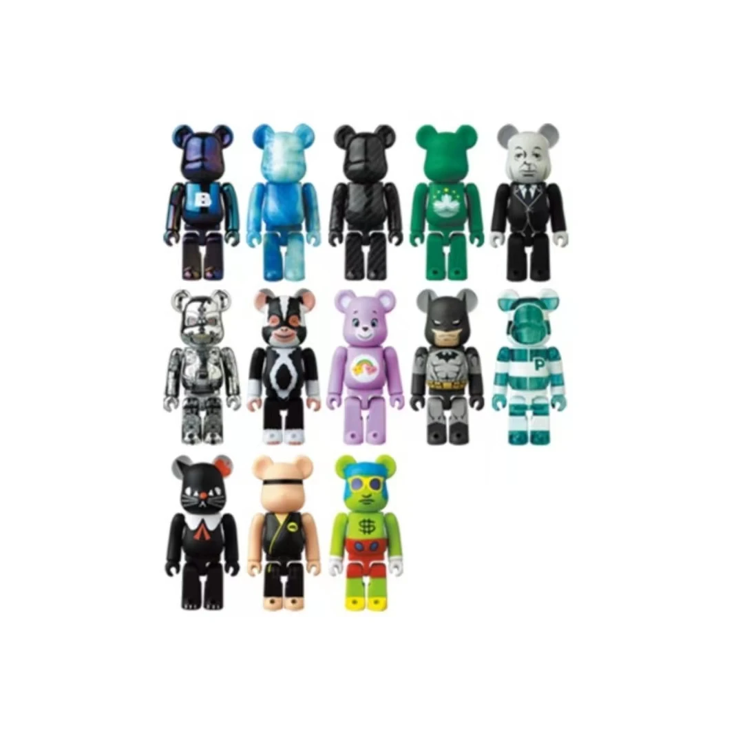 bearbrick 19.9区域积木熊盲盒(拆盒确定款) 3件包u