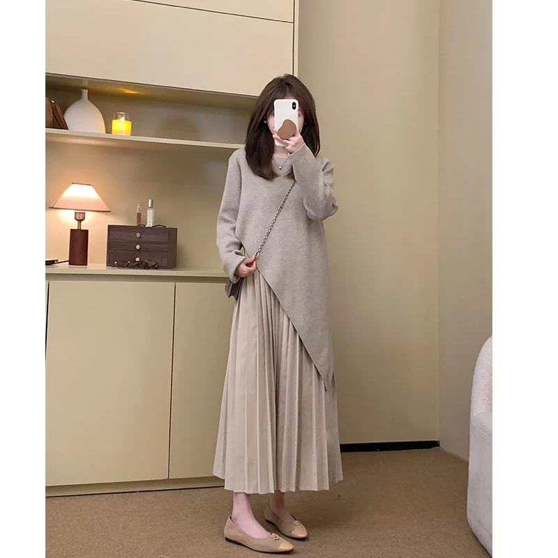 FUGUI RICH 现货【漫游冬季】小个子连衣裙女设计感裙子 26244L3008