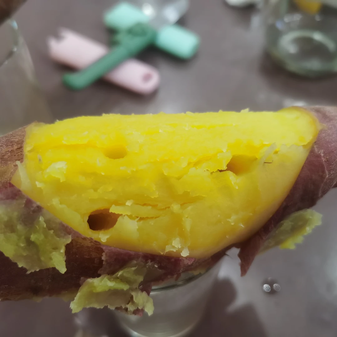 福慧农业原生态种植黄心板栗薯（红皮黄心，软糯香甜，薯香四溢）