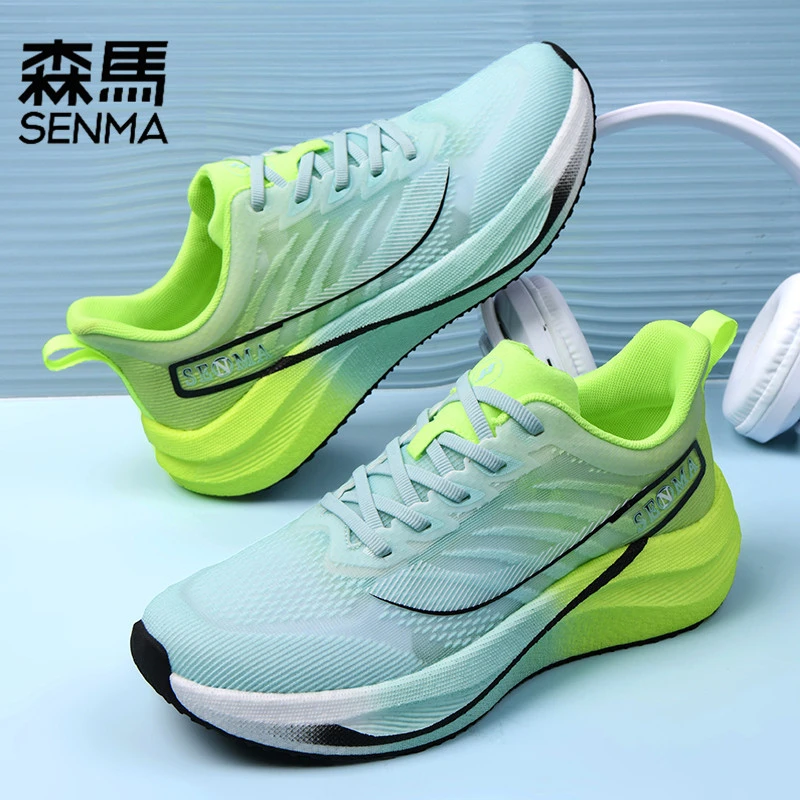 森马男鞋秋冬休闲网面飞织鞋情侣百搭学生运动鞋软底舒适跑步鞋男