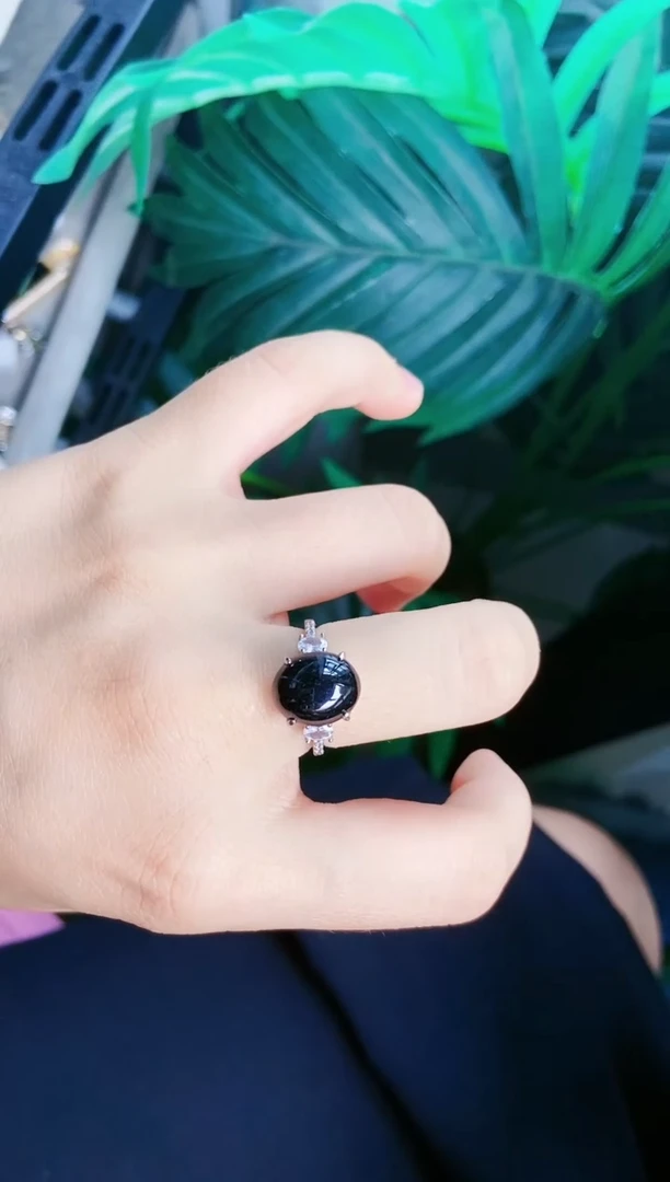 【闪购商品】翡翠戒指银S925镶嵌111111