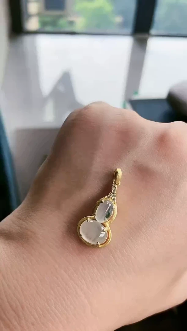 【闪购商品】翡翠颈饰银S925镶嵌1551511