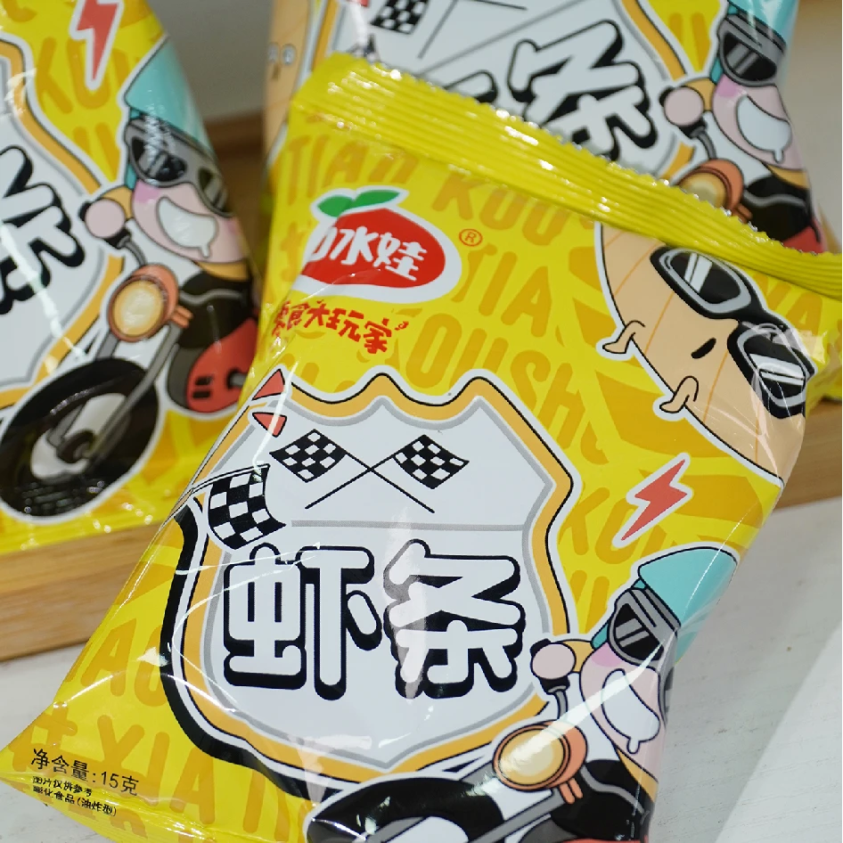 口水娃15克X12包虾条