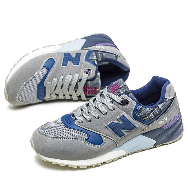 新百伦鞋男女同款秋季休闲网面跑步鞋男鞋时尚百搭情侣鞋子999