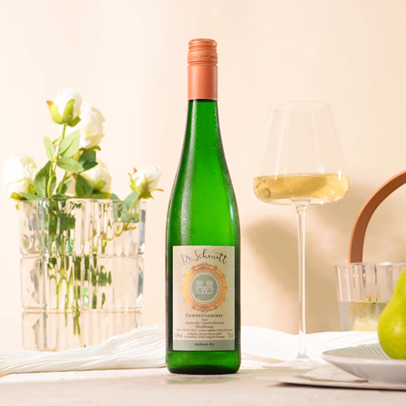 德国原瓶进口施密特琼瑶浆半甜白葡萄酒/施密特冰酒/颗粒精选甜白
