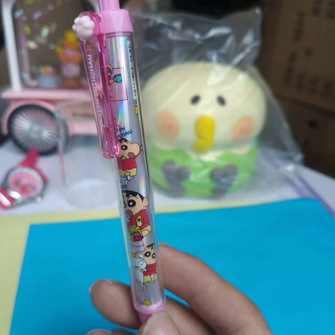 46010蜡笔小新双管中性笔