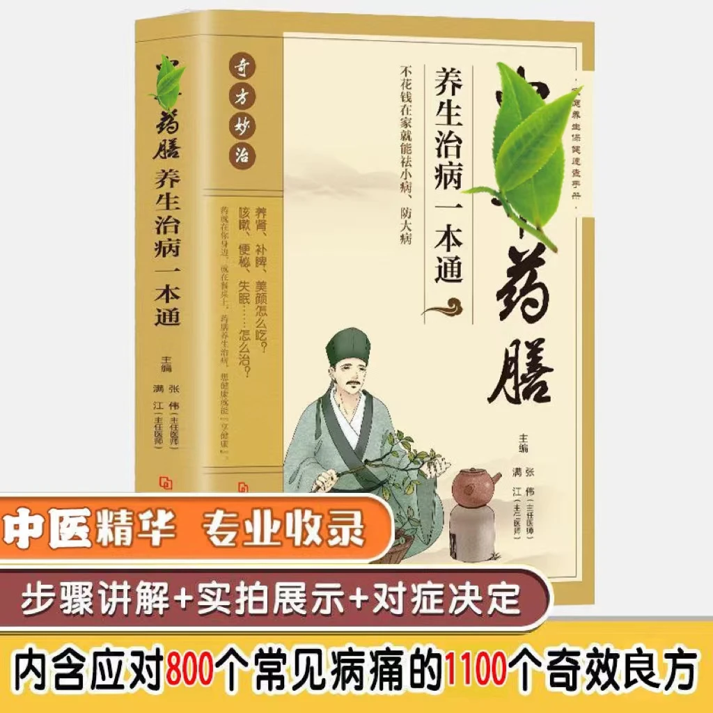 老中医奇效小偏方 良方治百病 药膳养生治病百病食疗大全书籍
