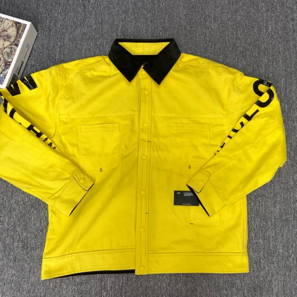黄色保暖设计2022秋季新款休闲夹克F1-0114—ERP（1128）