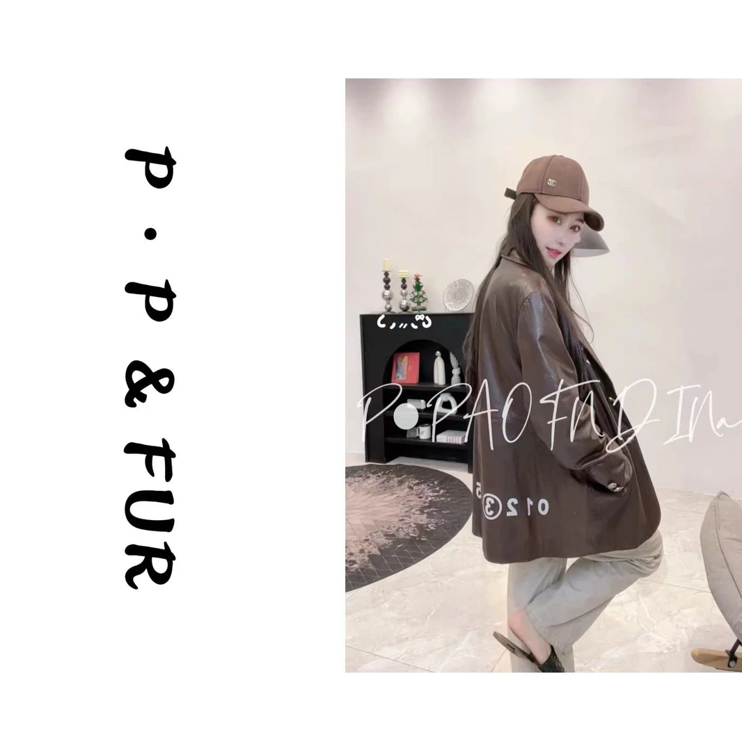 PP 2024｜山止川行 海宁全植鞣绵羊皮女外套58900