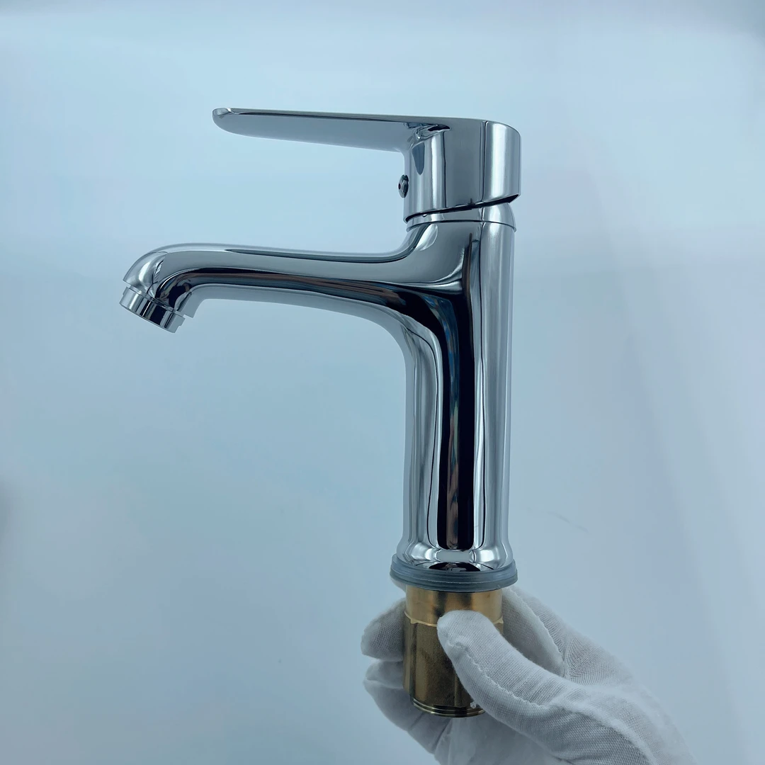 铜材脸盆冷热水龙头