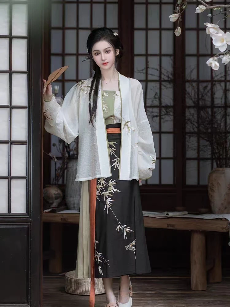 钟灵记 【知月上】飞机袖 风摇翠竹