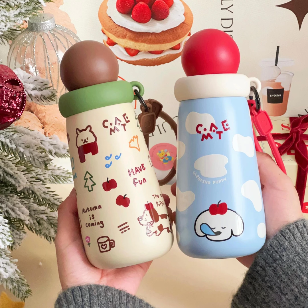 高颜值保温杯女学生圣诞小巧伴手礼水杯新款316不锈钢迷你随手杯