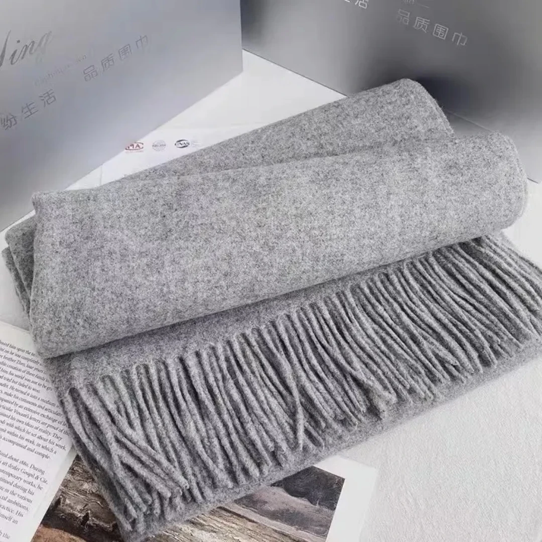 【3按编号下单】 新款轻奢高定流苏围巾百搭秋冬季男女同款韩版披肩