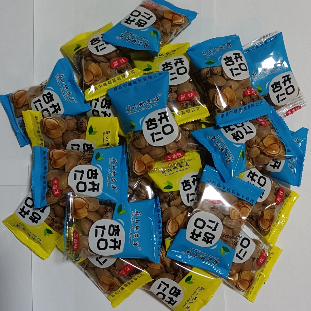 开口杏仁核/薄皮五香味原味坚果炒货干果休闲零食河北特产