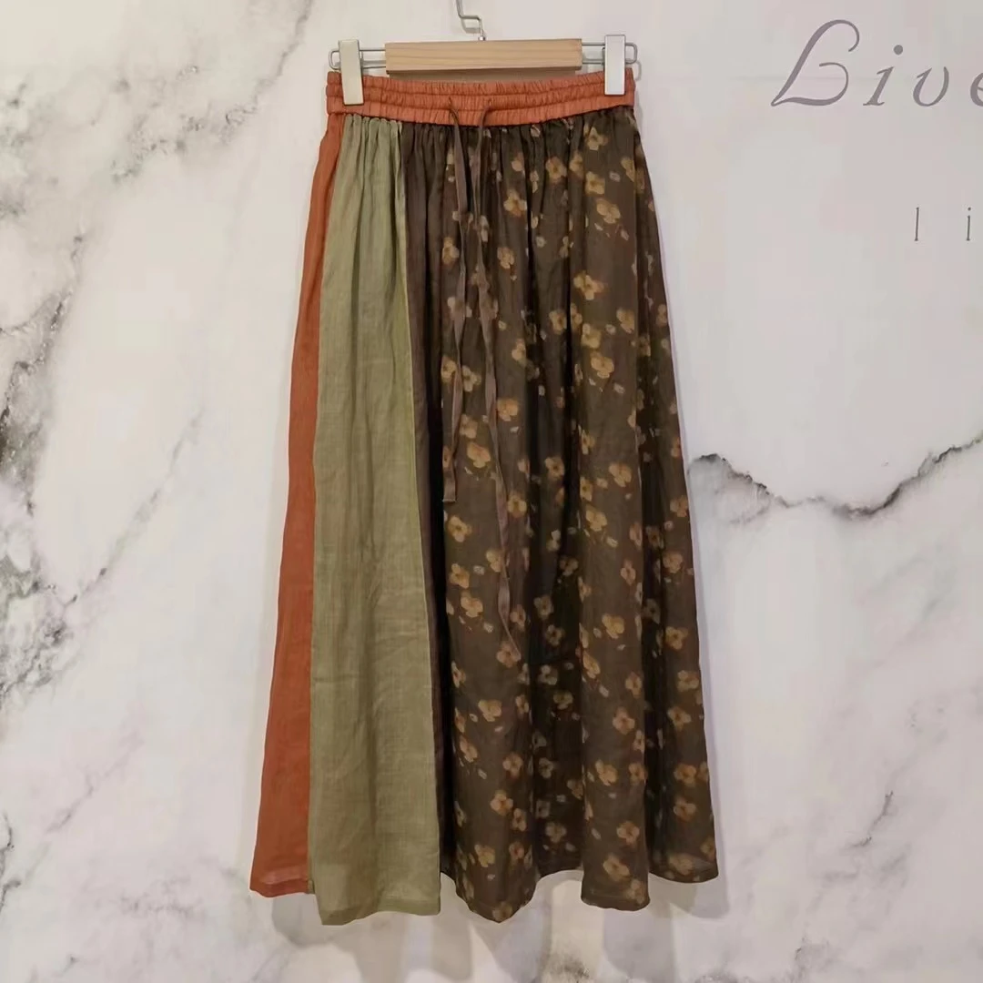 原创设计.民族风百搭气质半身裙QI-2523102