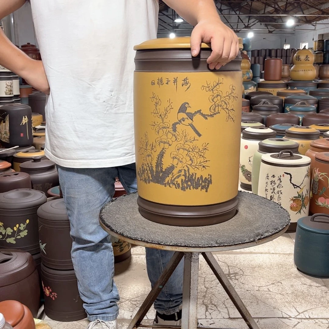 紫砂茶叶罐茶叶罐