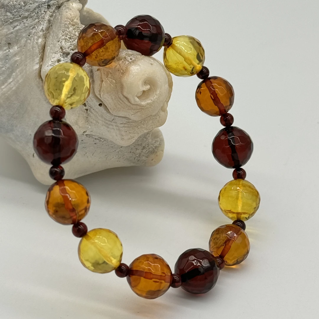 （Bak gvzal jawayirat)乔美首饰琥珀复古气质手链