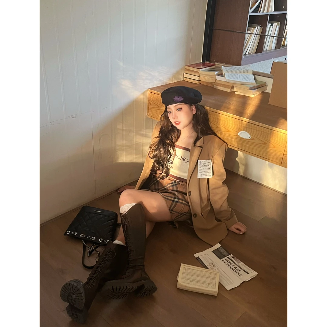 「请吃饭的欧尼抹胸」微胖MM显瘦百搭吊带抹胸5828