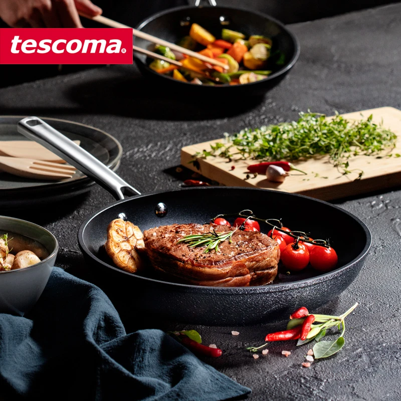 tescoma捷克 TitanPOWER 进口钛能煎锅 不粘锅 平底锅