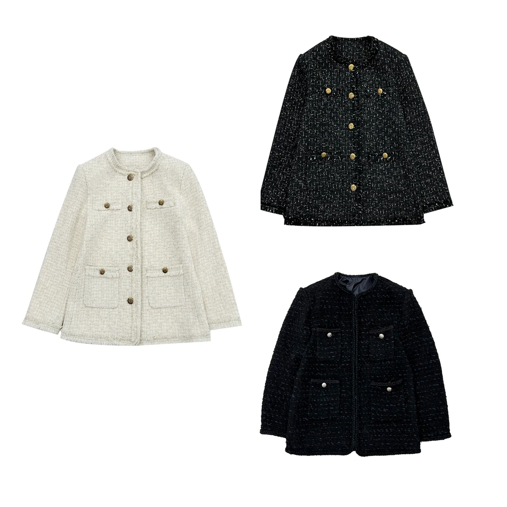 【新品上市】福利小香风合百搭轻奢女士外套XF4503