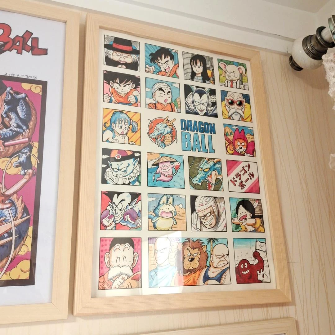 龙珠小悟空水晶婆婆系列挂画