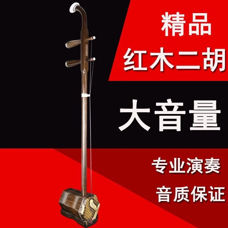 苏工精品二胡乐器全套厂家直销大音量老年人成人初学者通用演奏