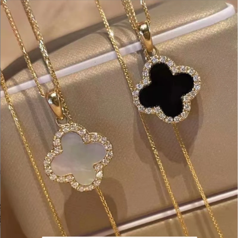 【菲菲专属】网红时尚百搭款四叶项链（颜色随机）